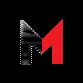 Krátké logo M3Dtisk s černým pozadím