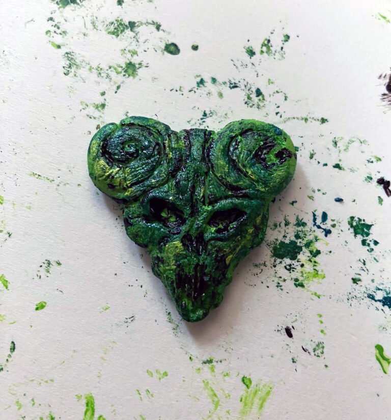 Nabarvení 3D výtisku malých oznáčků