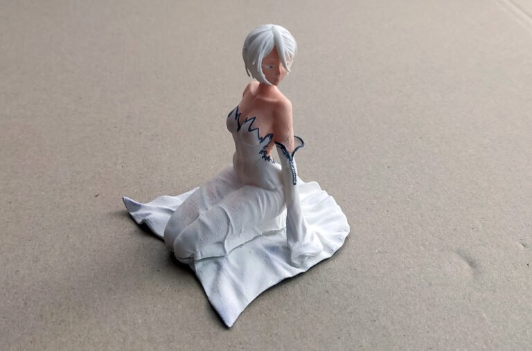 3D tisk a nabarvení anime figurky