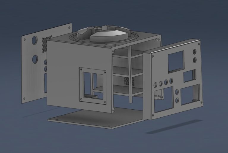 3D návrh vlastní PC skříně